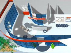 Architctural Concept Interior - Tyre Store in Adelaide